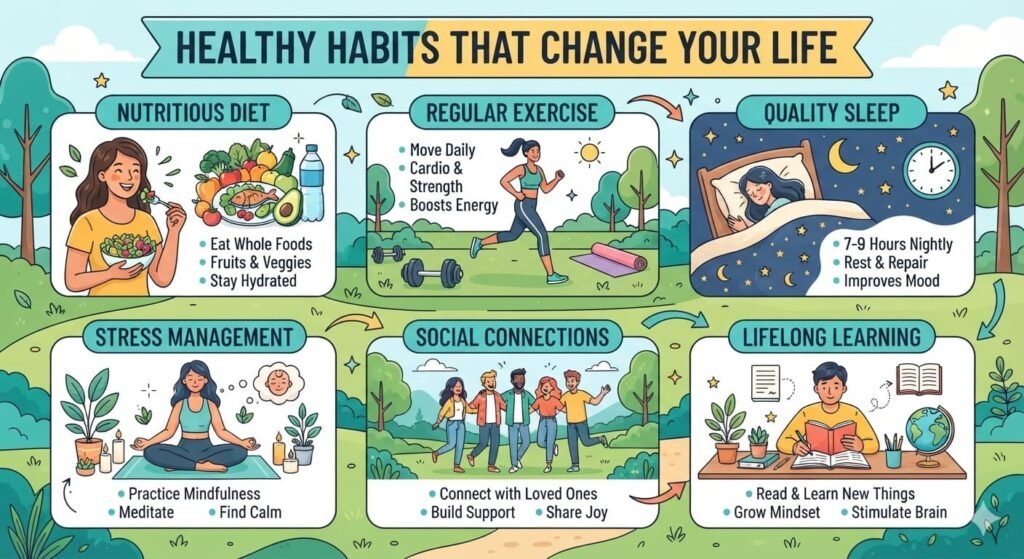 Small habits that improves the quality of life.