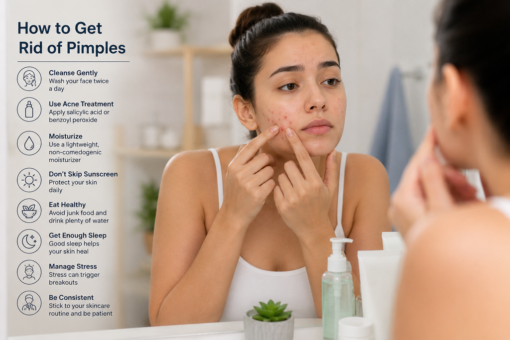 How to Get Rid of Pimples