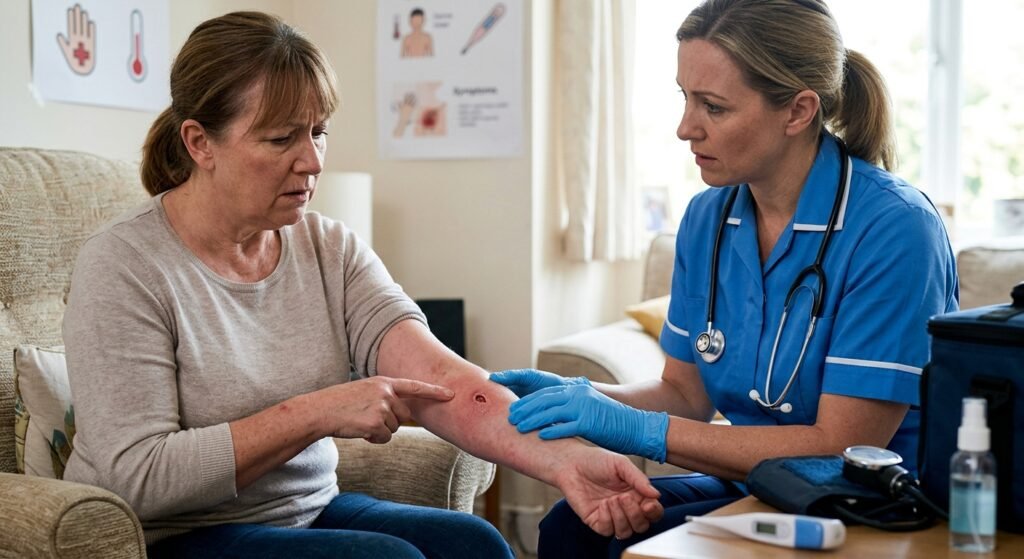Non-Healing Sore and Other Danger Signs