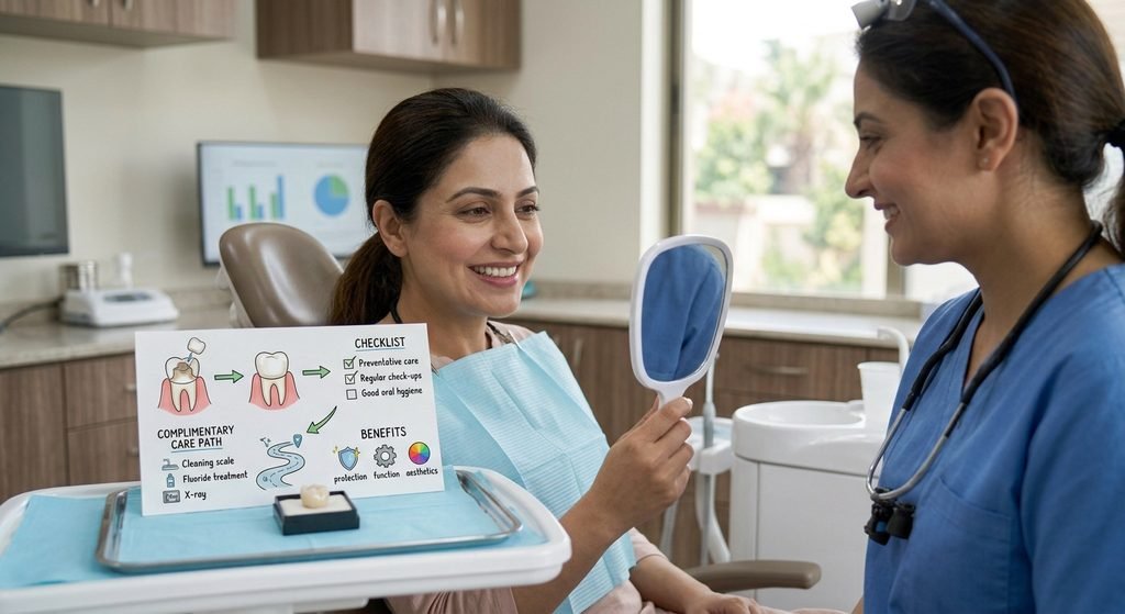 What Is a Complimentary Dental Crown?