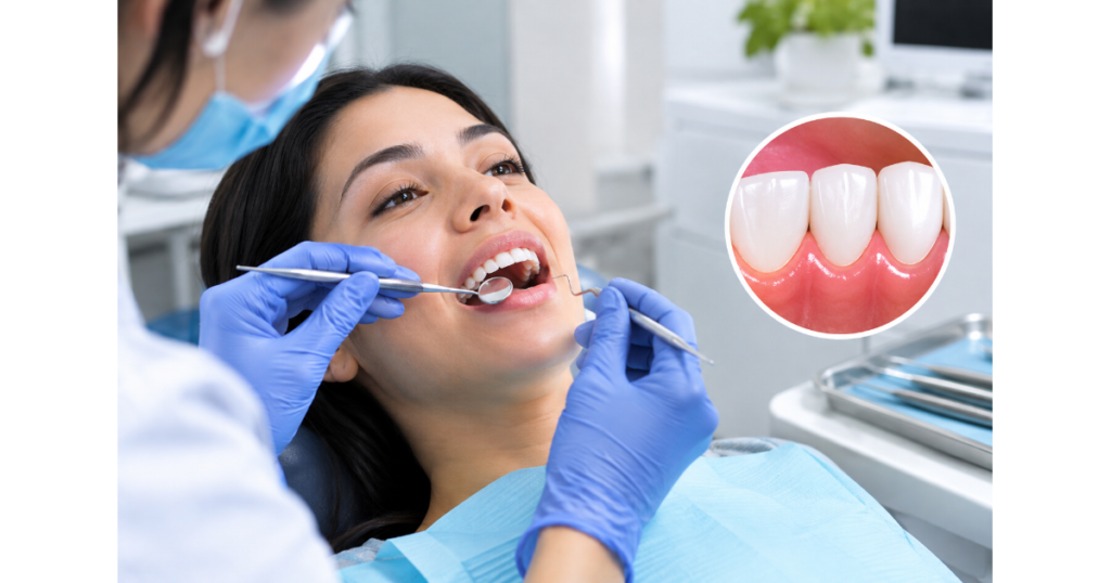 Dental care helping prevent gum disease