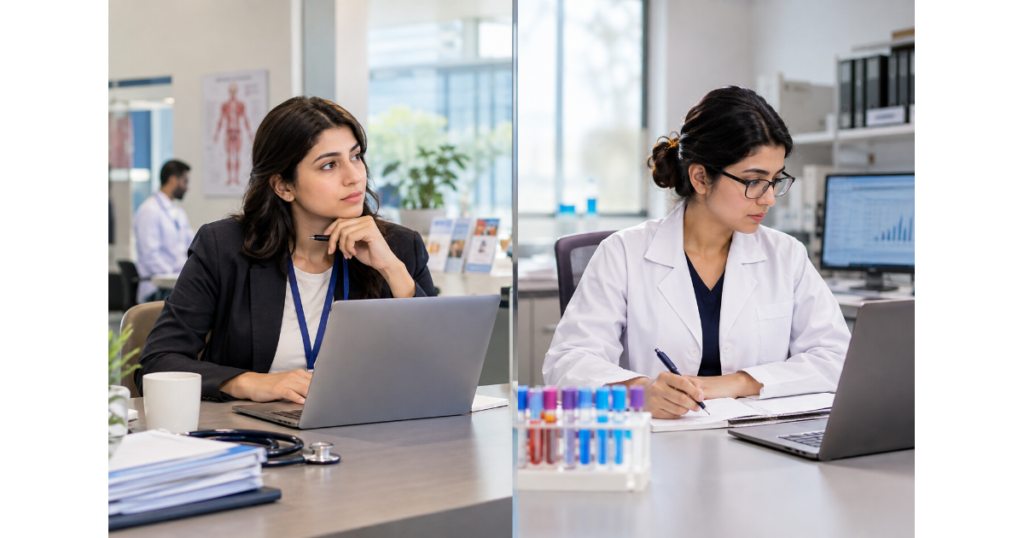 Medical Affairs vs Clinical Research career paths in healthcare